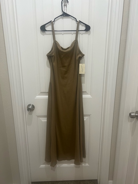 Universal Thread Dresses & Skirts - Universal Thread Olive Slip Maxi Dress with Cowl Neck